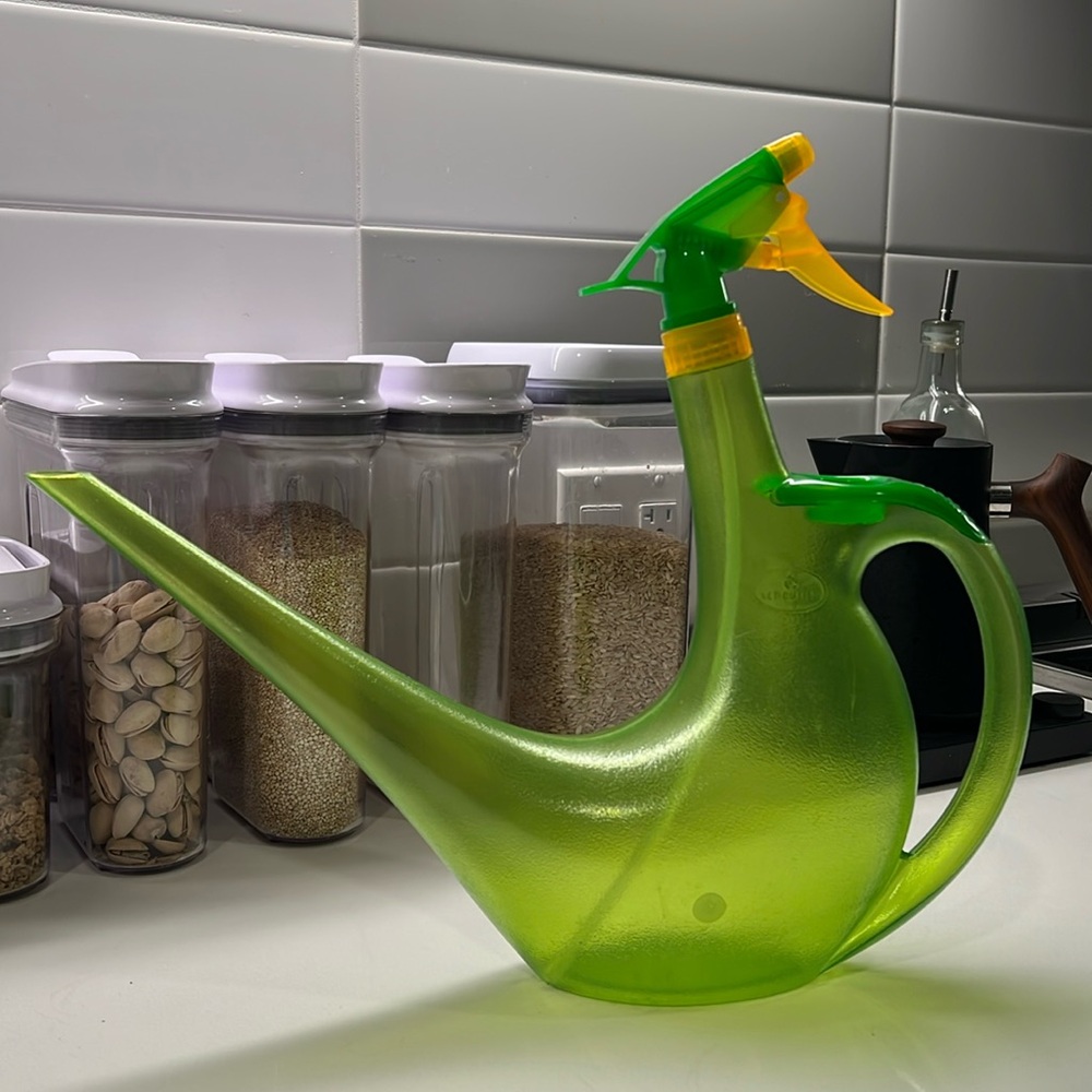 Green Watering Can with Spray Nozzle

3 AVAILABLE